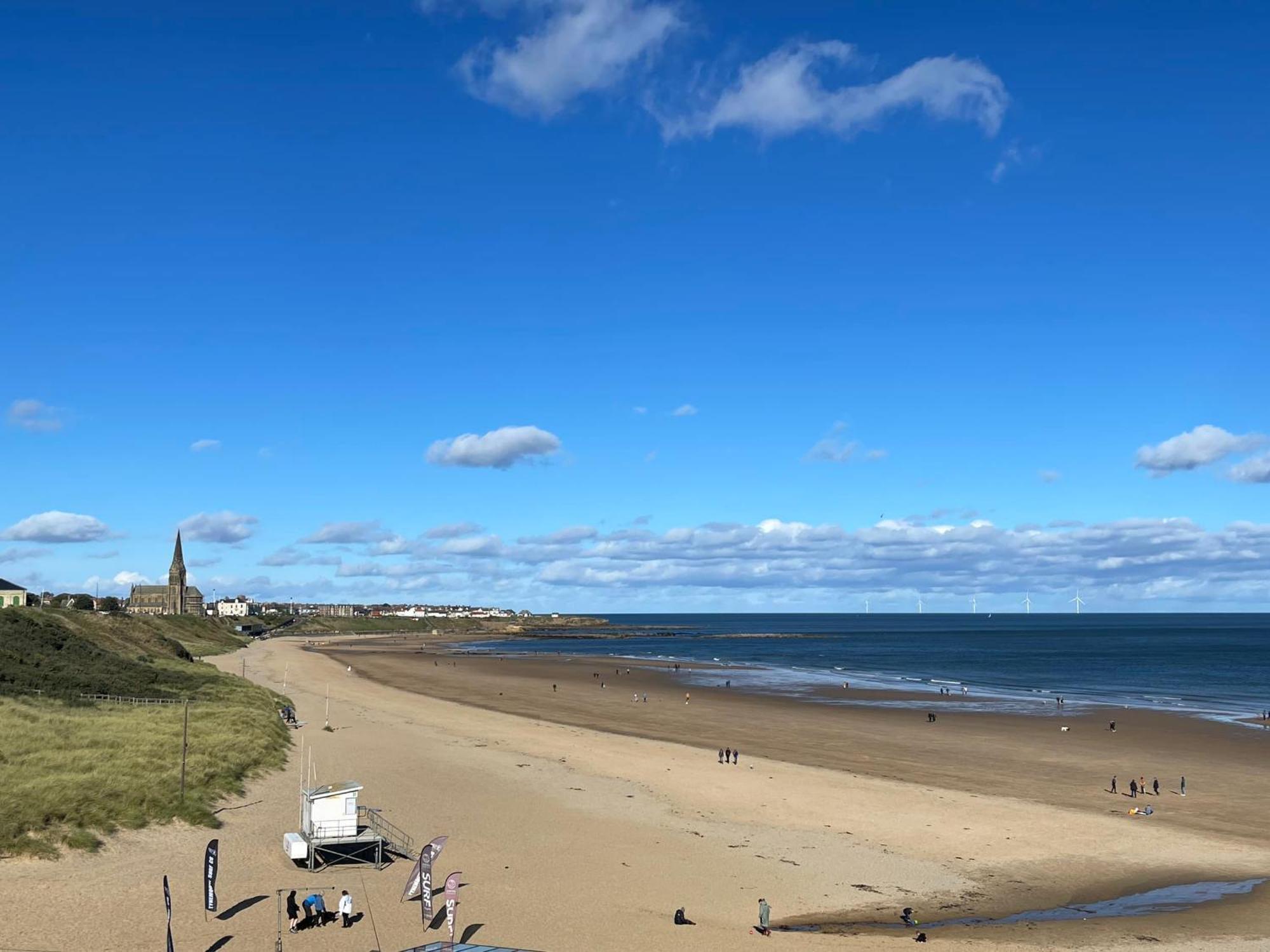 Longsands Beach, Apartment 2, Tynemouth Bagian luar foto