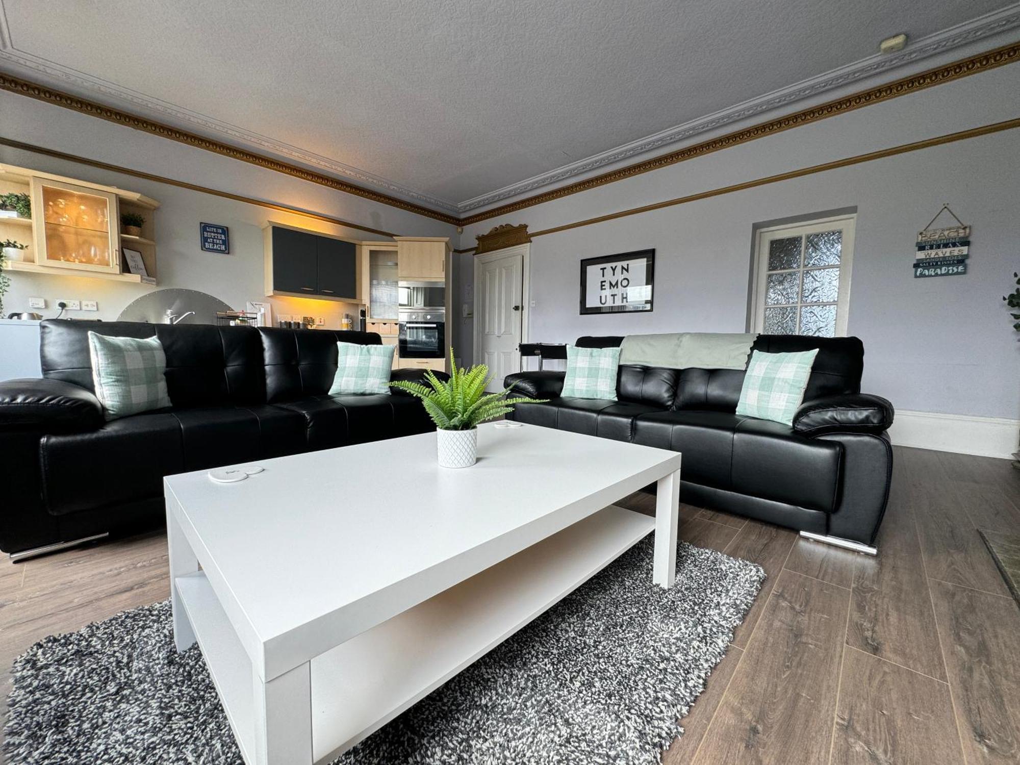 Longsands Beach, Apartment 2, Tynemouth Bagian luar foto